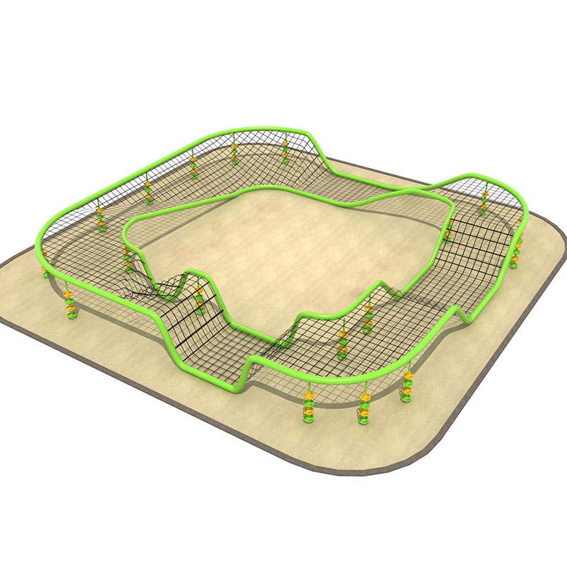 室外游樂非標(biāo)定制大型爬網(wǎng)